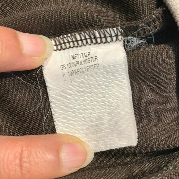 Hurley Full Zip Track Jacket Activewear Sweatshirt Bomber Colorblock Brown S - Picture 7 of 12